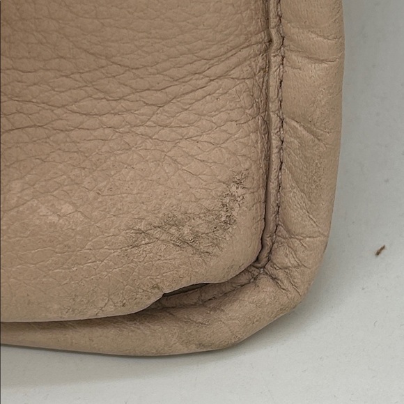 Tory Burch Luxurious Blush Pink Pebbled Leather Shoulder Bag w/ Gold Chain 🌸🌸 - Picture 8 of 10